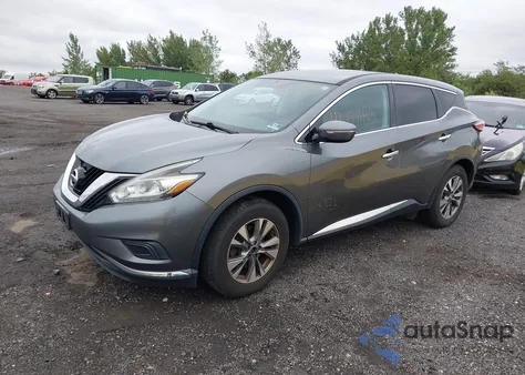 2015 Nissan Murano S z USA, uszkodzony, nr VIN 5N1AZ2MH9FN253900